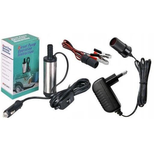 Насос для перекачування палива занурювальний 12В/230В, фото 1