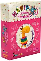 Набор для вязки, Мягкая игрушка Жирафчик Умняшка (ВК-004)