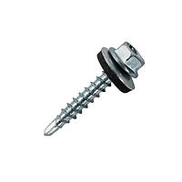 Саморіз покрівельний по дереву із шайбою EPDM DIN 7504K 4,8*25 (200шт.)