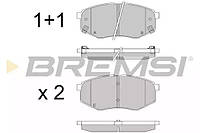 Колодки передние тормозные Hyundai ix20/ix35 10- /Kia Sportage (SL) 10- (Mando), Bremsi (BP3547)