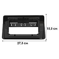 Перехідна рамка 10.1" Lesko для авто Nissan Altima L34 2018-2020 (7527) Нісан Алтіма 5 шт., фото 2