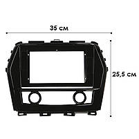 Перехідна рамка 10.1" Lesko для авто Nissan Maxima A36 2016-2023 (6075), фото 3