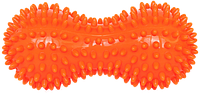 Двойной массажный мяч с шипами (для массажа всего тела) Olvi 10010, оранжевый