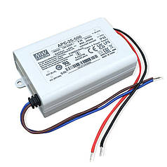 Блок живлення драйвер Mean Well 25W 15~50V 500mA APC-25-500