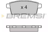 Колодки задние тормозные Mazda CX-7/CX-9 07-, Bremsi (BP3333)