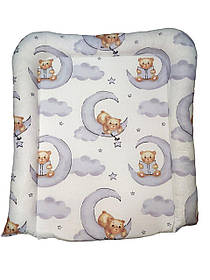 Матрацик на сповивальний столик комод для новонародженого поролоновий матрац на дитячий комод