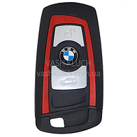 BMW F-Series Смарт ключ 3 кнопки 868MHz ID47 7953 красный оригинал