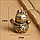 Креативний гвинтажний Латинський кулон-брелок підвіска щасливий кіт, фото 6