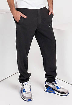 Чоловічі спортивні штани Nike сірі Батал весняні осінні Штани Найк великі розміри