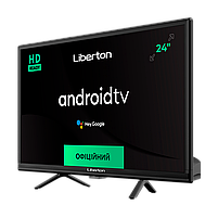 ТЕЛЕВІЗОР Liberton LTV-24H01AT, LED 24"(61 см), ANDROID 11, оперативна 1Гб, вбудована 8Гб чорний, фото 5