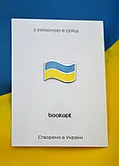 Пін (значок) Bookopt Прапор України, фото 2