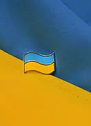 Пін (значок) Bookopt Прапор України, фото 3