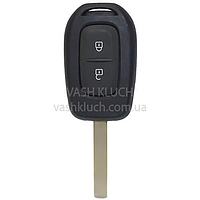 Renault Ключ 2 кнопки 433MHz VA2 ID51/4A оригинал черный логотип