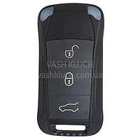 Porsche Cayenne Выкидной ключ Keyless 3 кнопки 433MHz ID46 7943 оригинал