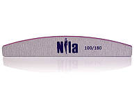 Пилочка для натуральных ногтей, Half 100/180, Nila.