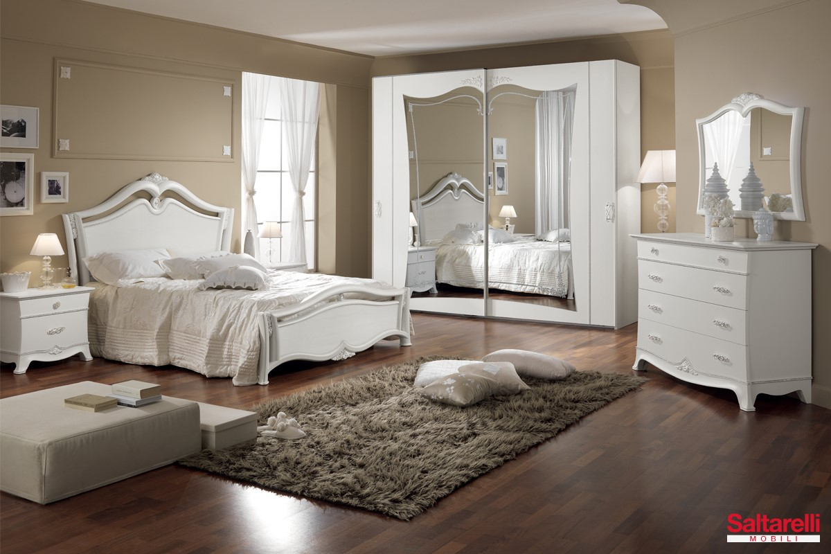 Спальний гарнітур Guilietta білий / срібро / ecru, фото 1