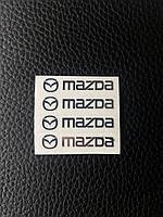 Металлическая наклейка Mazda