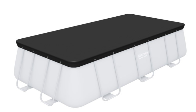 Тент для каркасного прямокутного басейну Bestway 58232 (400х412х201см)