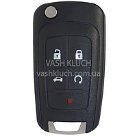 Chevrolet Keyless 4+1 кнопки 315MHz HU100 ID46 7952 оригинал