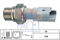 Датчик давления масла (0,5bar/1 конт./серый)BERLINGO/JUMPER/DUCATO 1.4-3.0 93-, FACET (70130)