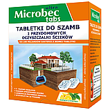 Таблетка Microbec tabs для септиків, вигрібних ям, туалетів фірми Bros 1 шт., фото 5