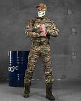 Тактический уставной костюм мультика cutter, летняя военная форма мультикам для ЗСУ, форма мультикам с кителем