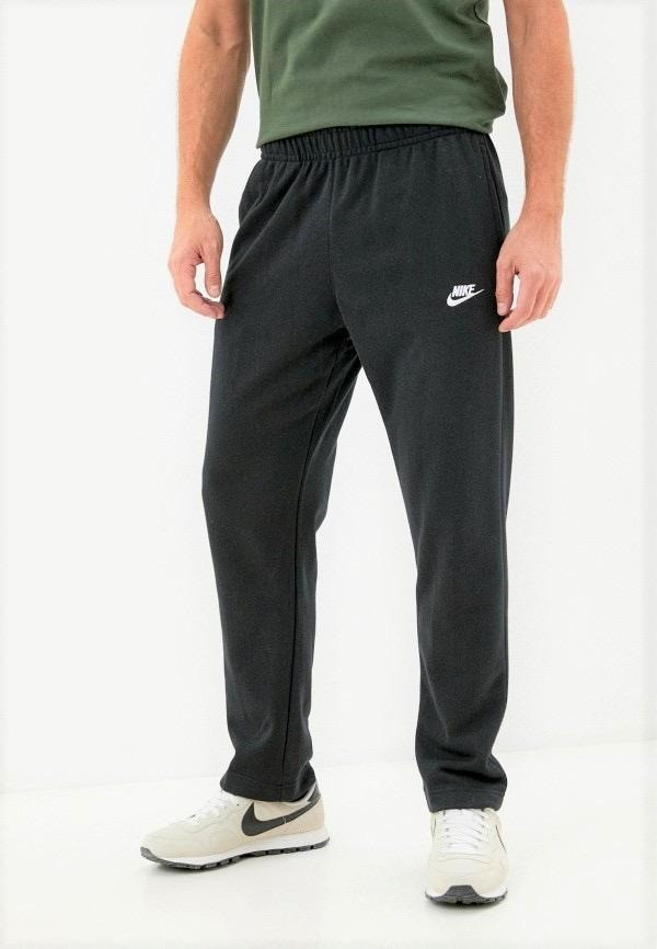 Чоловічі спортивні штани Nike сірі Напівбатал весняні осінні Штани Найк великі розміри