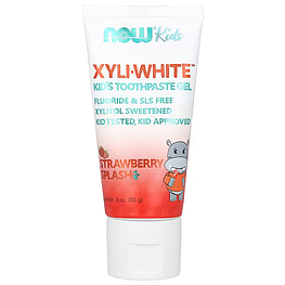 Зубна паста XyliWhite Kids Toothpaste Gel Strawberry Splash Now Foods Solutions 85 г