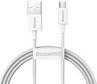 Кабель BASEUS CAMYS-02 Superior USB-Micro USB 1m, 2A, белый h