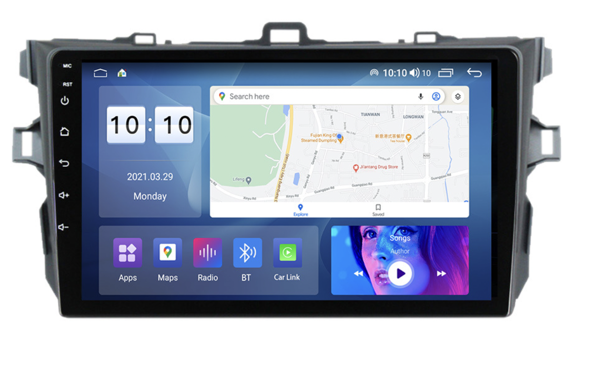 Штатна магнітола Toyota Corolla 2007-2013 Android