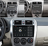Штатна магнітола Toyota Corolla 2007-2013 Android, фото 11