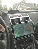 Штатна магнітола Peugeot 307 307CC 307SW 2004-2013 Android, фото 5
