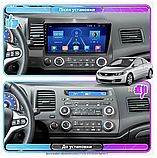 Штатна магнітола Honda Civic 2006-2011 Android, фото 5