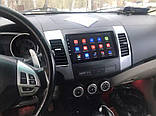 Штатна магнітола Mitsubishi Outlander 2007-2011 Android, фото 6