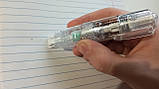 Стрічковий-коректор "Ручка" (коригувальна стрічка-ролер) / 5м х 5мм / BH-155А-прозорий, фото 7