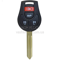 Nissan Sentra Sunny 2014+ Ключ 3+1 кнопки 433MHz H0561-3AA0E / H0561-3AU1A