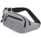 Стильна поясна сумка-бананка, фото 3