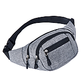 Стильна поясна сумка-бананка, фото 5
