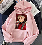 Жіноче худі оверсайз з принтом "Stray Kids, FELIX", фото 3