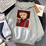Жіноче худі оверсайз з принтом "Stray Kids, FELIX", фото 4