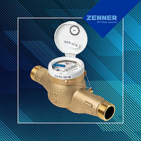Лічильник холодної води 1" (Ду 25) сухохідний Zenner MTKD-M-CC