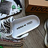 Чоловічі кросівки Adidas Yeezy Boost 350 v2 zebra Адідас Ізі Буст В2 Зебра чорно-білі літо, фото 8