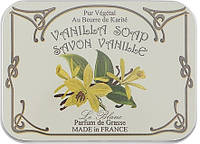Натуральное мыло Le Blanc "Ваниль" в металлической коробке 100 г (М9701)