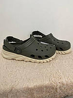 Крокси Crocs Duet Max II Clog Grey М8 М9 М10 М11