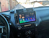 Магнітола Toyota Land Cruiser Prado 150 2013-2017 на Android. Екран 10 дюймів, фото 4