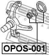 Ремкомплект рычага подвески Frontera B 92-04, FEBEST (OPOS001)