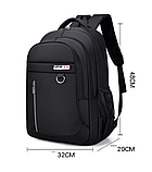 Міський рюкзак повсякденний з 3 відділеннями, фото 4