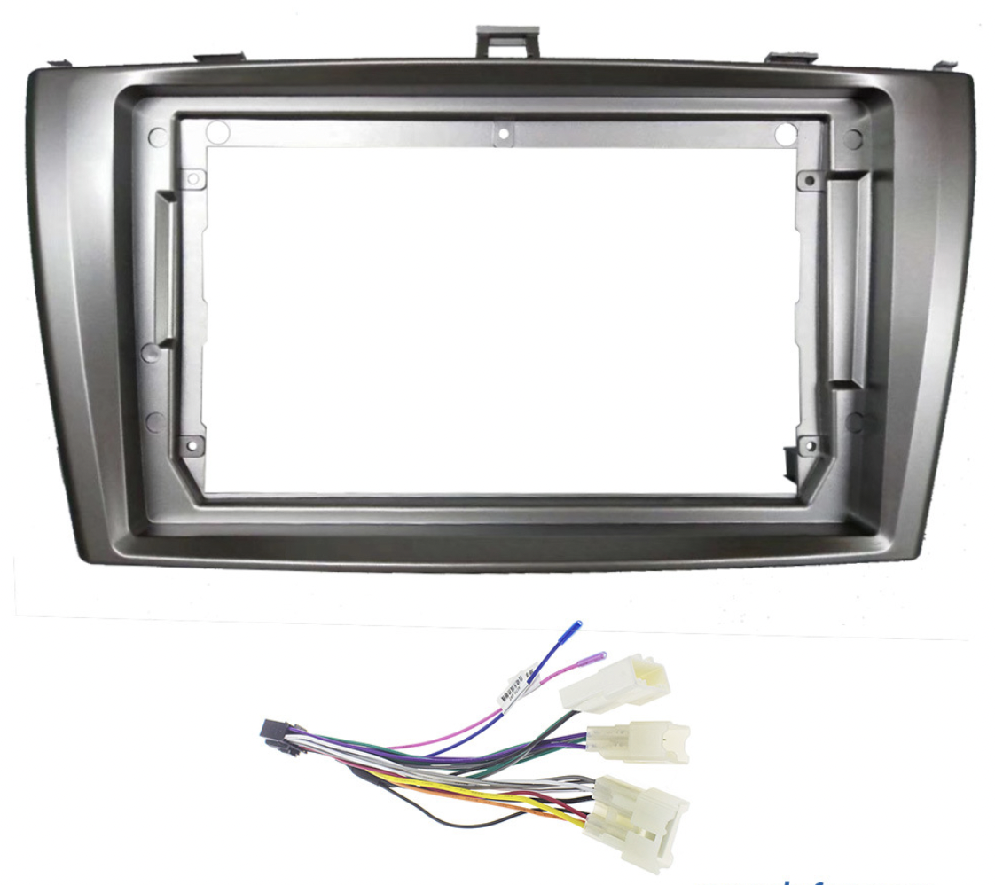 Рамка перехідна Toyota Avensis 2009-2015 під екран 9 дюймів