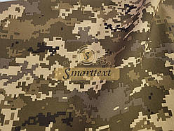 Тканина Софтшел Softshell камуфляж піксель