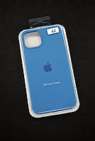 Чехол для телефона iPhone 15 Silicone Case original FULL №42 capri blue (4you)